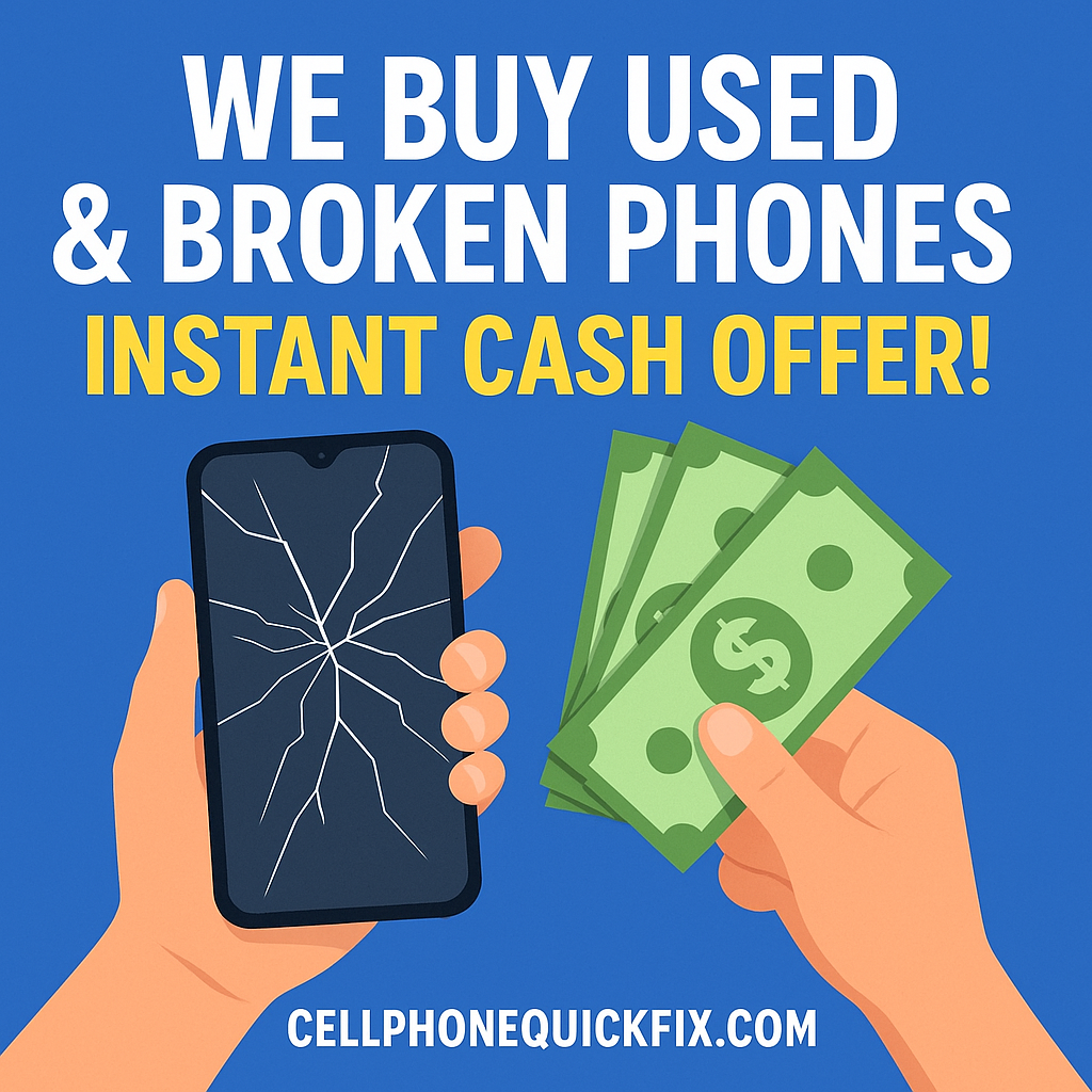 We Buy Used & Broken Phones in Decatur – Instant Cash Offer!