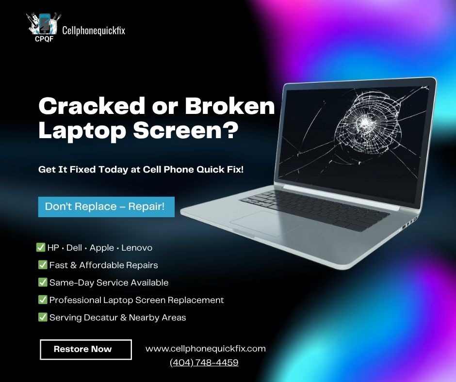 Laptop Screen Repair in Decatur