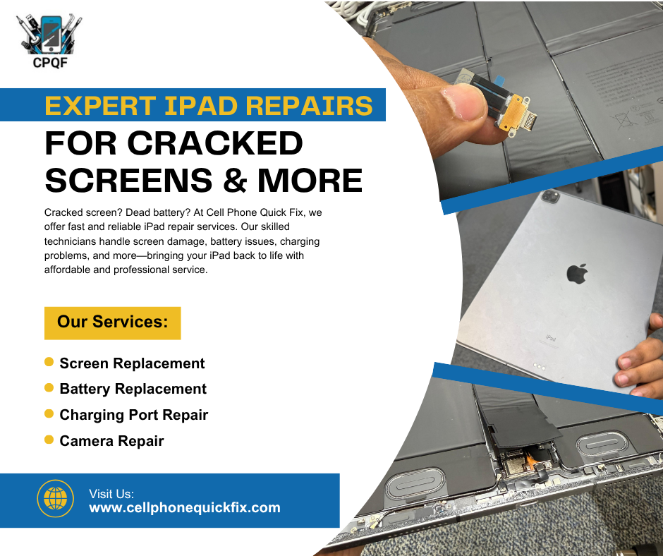 Broken iPad Repair Services in Decatur