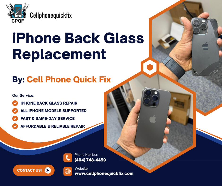 Expert iPhone Back Glass Replacement in Decatur