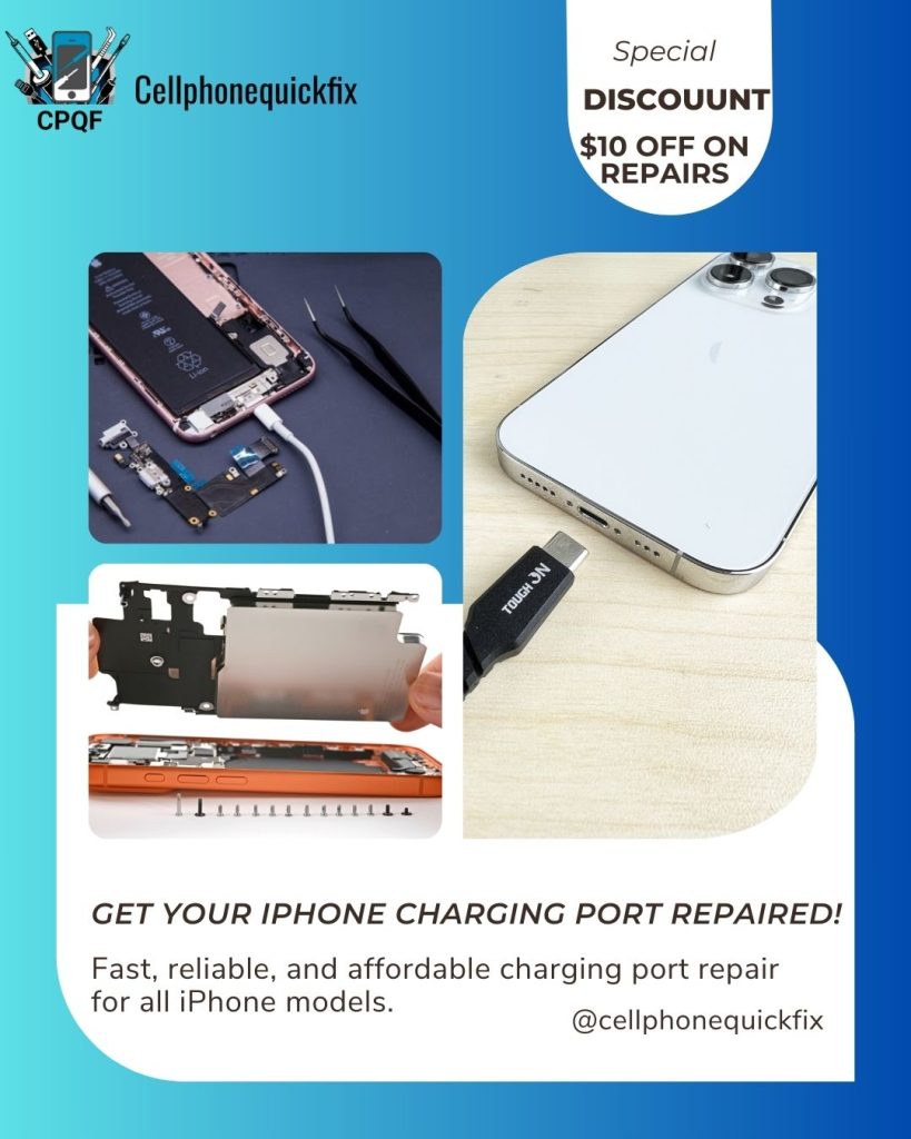 iPhone charging port repair