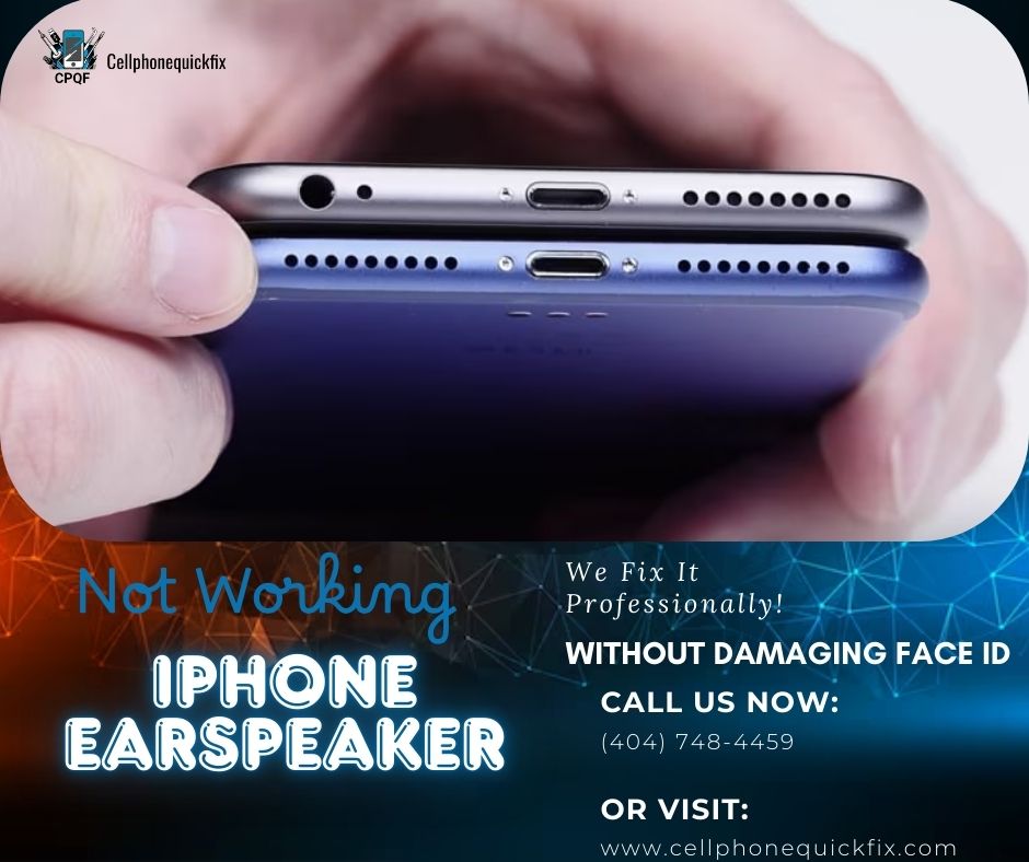 professional iPhone ear speaker repair without damaging Face ID