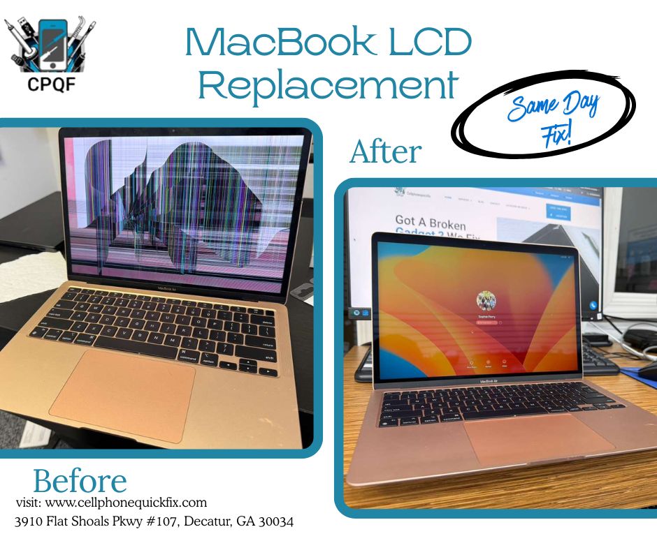 Professional MacBook LCD Replacement