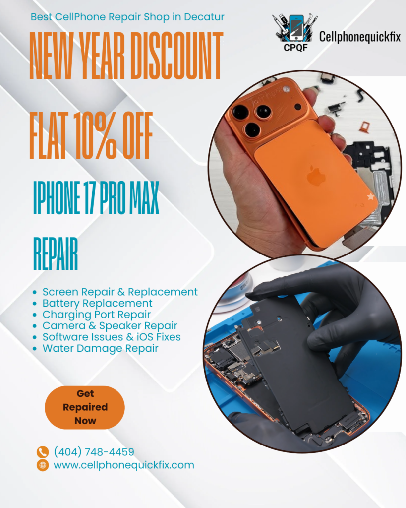 iPhone 17 Pro Max Repair in Decatur