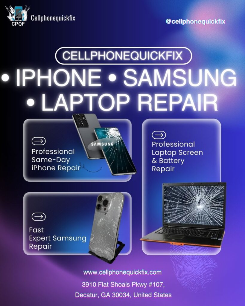 iPhone Samsung Laptop Repair Decatur GA