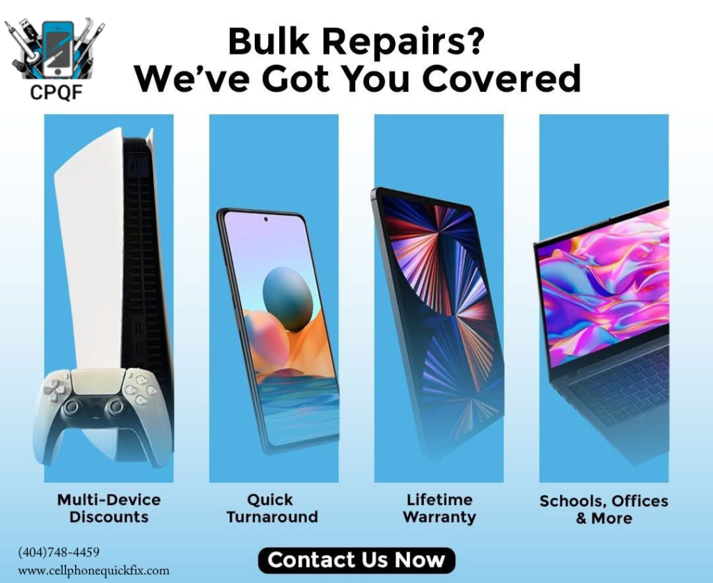 Bulk Device Repairs in Decatur