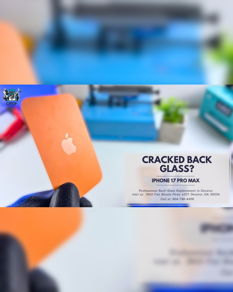iPhone 17 Pro Max Back Glass Replacement