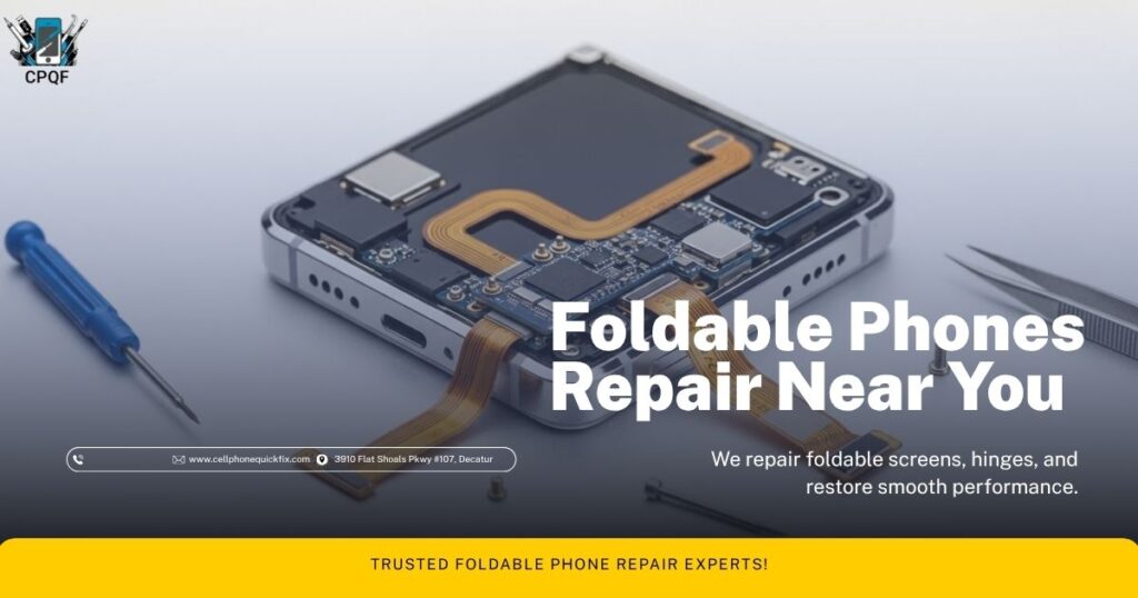 Foldable Phone Repair Near Me in Decatur