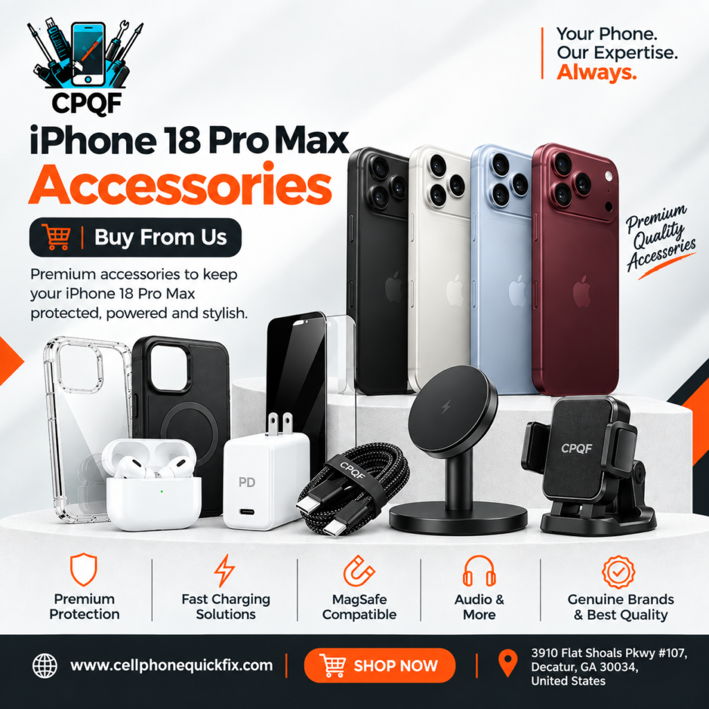 iPhone 18 Pro Max Accessories